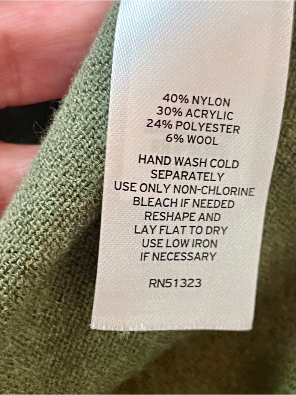 Halogen Olive Green Short Sleeve Pocket Tee - Picture 5 of 5